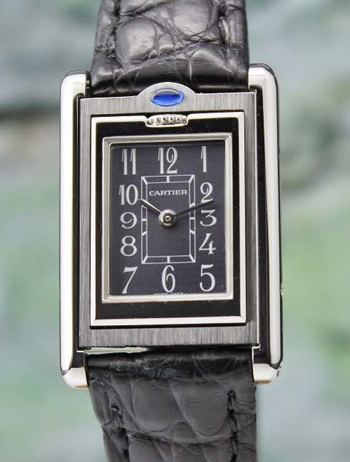 (image for) Cartier Stainless Steel Basculante Reverso Lady Watch / 2386